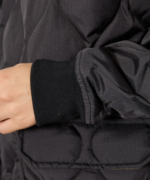 TAION（タイオン）の「【TAION / タイオン】ミリタリー ダウンフーディー/ダウン/プルオーバー/ユニセックス【WEB限定】（ミリタリージャケット・メンズ・ブラック/ブルー系その他2/カーキ/ブルー系その他・M/L/XL）」の14枚目の写真