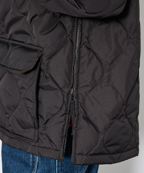 TAION（タイオン）の「【TAION / タイオン】ミリタリー ダウンフーディー/ダウン/プルオーバー/ユニセックス【WEB限定】（ミリタリージャケット・メンズ・ブラック/ブルー系その他2/カーキ/ブルー系その他・M/L/XL）」の17枚目の写真