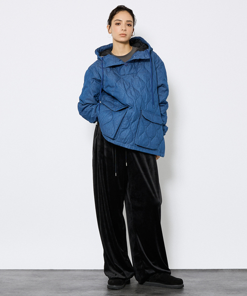 TAION（タイオン）の「【TAION / タイオン】ミリタリー ダウンフーディー/ダウン/プルオーバー/ユニセックス【WEB限定】（ミリタリージャケット・メンズ・ブラック/ブルー系その他2/カーキ/ブルー系その他・M/L/XL）」の20枚目の写真