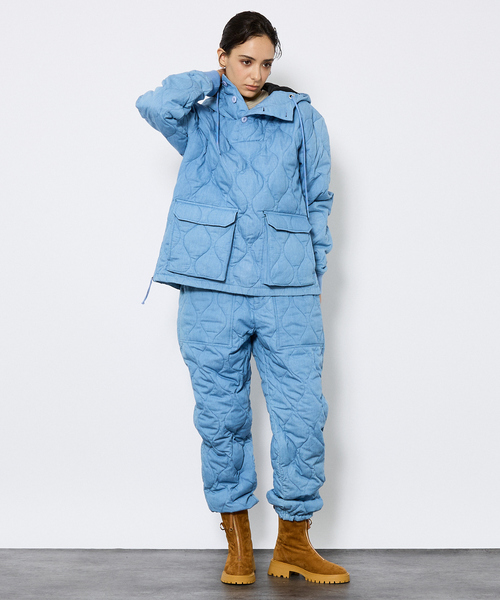 TAION（タイオン）の「【TAION / タイオン】ミリタリー ダウンフーディー/ダウン/プルオーバー/ユニセックス【WEB限定】（ミリタリージャケット・メンズ・ブラック/ブルー系その他2/カーキ/ブルー系その他・M/L/XL）」の22枚目の写真