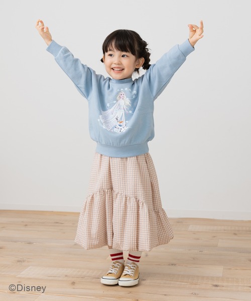 アナと雪の女王〉裏毛トレーナー（スウェット）｜Disney（ディズニー