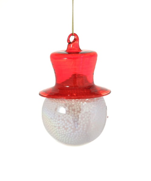 niko and...（ニコアンド）の「【2025Xmas】スノーマンオーナメントL（インテリア雑貨・レディース・レッド・0）」の3枚目の写真