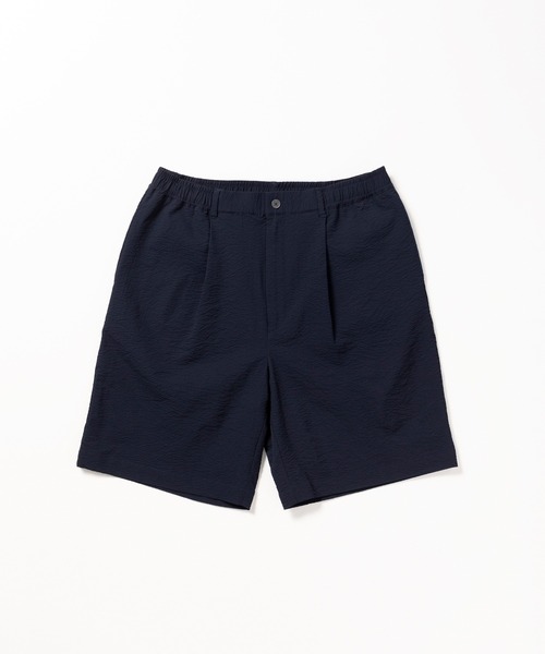 THOUSAND MILE（サウザンドマイル）の「[M's]TUCK SHORT PANTS SEERSUCKER/タックショートパンツ シアサッカー（その他パンツ・メンズ・ブラウン/ブラック/ネイビー・M/S/L）」の3枚目の写真
