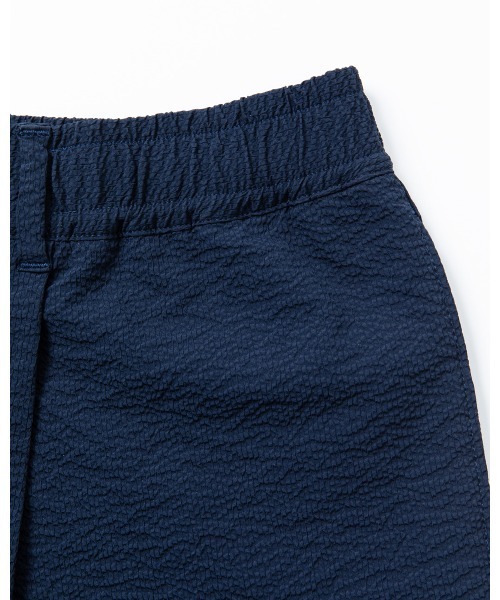 THOUSAND MILE（サウザンドマイル）の「[M's]TUCK SHORT PANTS SEERSUCKER/タックショートパンツ シアサッカー（その他パンツ・メンズ・ブラウン/ブラック/ネイビー・M/S/L）」の5枚目の写真