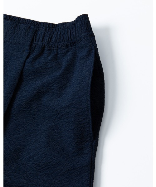 THOUSAND MILE（サウザンドマイル）の「[M's]TUCK SHORT PANTS SEERSUCKER/タックショートパンツ シアサッカー（その他パンツ・メンズ・ブラウン/ブラック/ネイビー・M/S/L）」の6枚目の写真