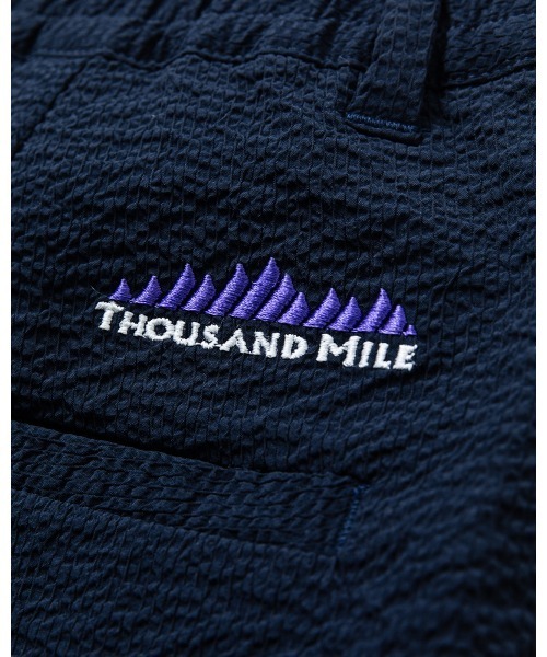 THOUSAND MILE（サウザンドマイル）の「[M's]TUCK SHORT PANTS SEERSUCKER/タックショートパンツ シアサッカー（その他パンツ・メンズ・ブラウン/ブラック/ネイビー・M/S/L）」の8枚目の写真