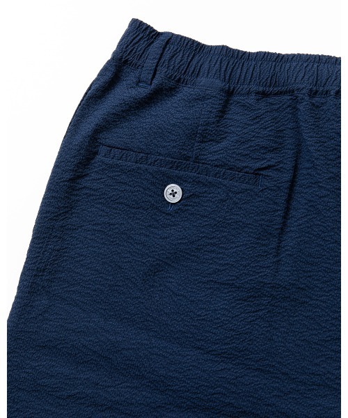 THOUSAND MILE（サウザンドマイル）の「[M's]TUCK SHORT PANTS SEERSUCKER/タックショートパンツ シアサッカー（その他パンツ・メンズ・ブラウン/ブラック/ネイビー・M/S/L）」の7枚目の写真