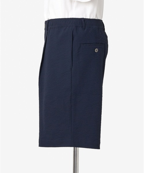 THOUSAND MILE（サウザンドマイル）の「[M's]TUCK SHORT PANTS SEERSUCKER/タックショートパンツ シアサッカー（その他パンツ・メンズ・ブラウン/ブラック/ネイビー・M/S/L）」の16枚目の写真