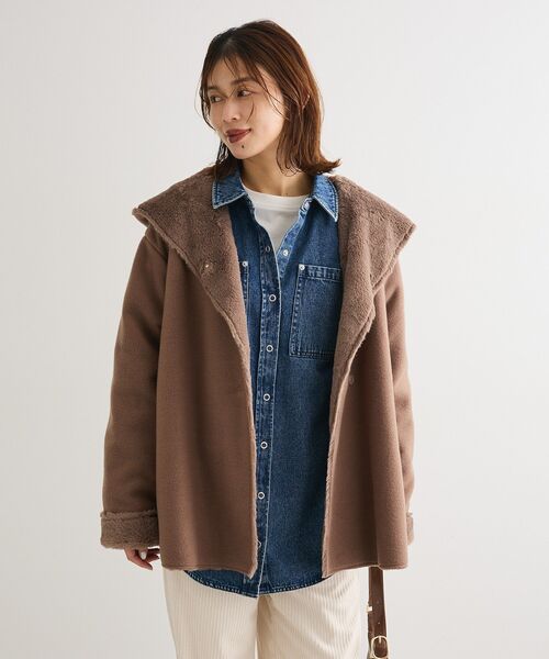 Sugar spoon（シュガースプーン）の「・SUGAR SPOON ボリュームスリーブデニムシャツ（シャツ/ブラウス・レディース・グリーン/インディゴブルー/ボルドー/ブラック・FREE）」の13枚目の写真