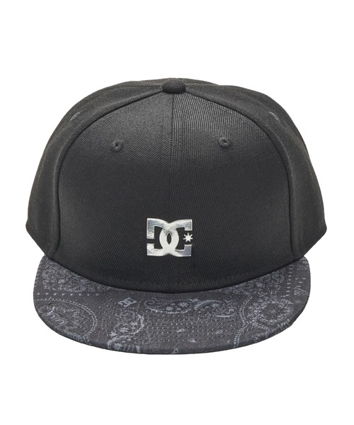 DC SHOES(ディーシーシューズ)の「25 KD PRINTVISOR SNA/DCキッズバイザー総柄キャップ(帽子)(キャップ・キッズ・ブラック系その他2/ブラック×ブラック・FREE)」の6枚目の写真