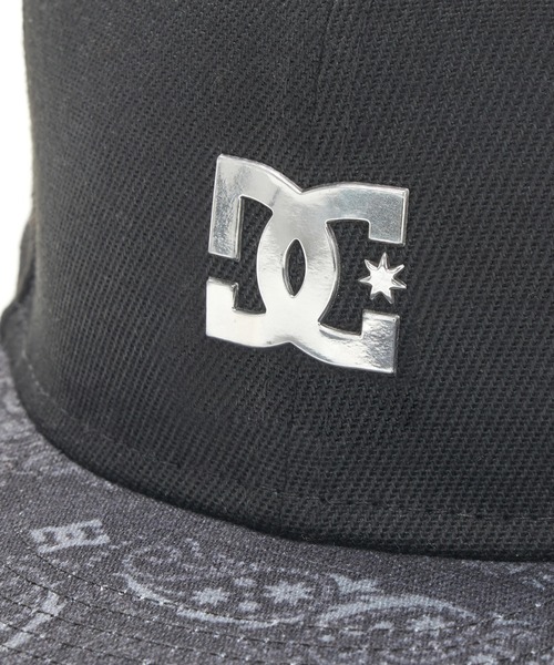 DC SHOES(ディーシーシューズ)の「25 KD PRINTVISOR SNA/DCキッズバイザー総柄キャップ(帽子)(キャップ・キッズ・ブラック系その他2/ブラック×ブラック・FREE)」の5枚目の写真