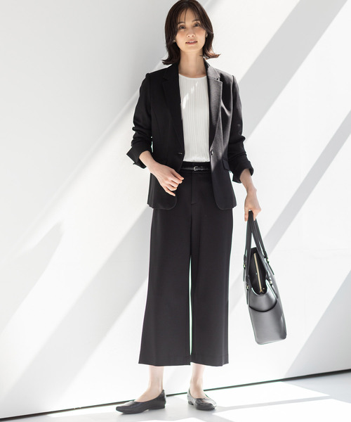 A/C DESIGN BY ALPHA CUBIC(エーシーデザインバイアルファキュービック)の「【通勤からセレモニーまで対応】プリーツシャーリングブラウス【大きいサイズあり】(シャツ/ブラウス・レディース・ブラック/ライトグレー/オフホワイト・M/L/LL/3L)」の20枚目の写真