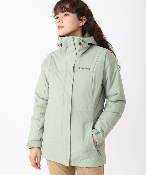 Columbia(コロンビア)の「防水 防寒 Columbia/ウィメンズ ハイクバウンドll ロング インサレーテッド ジャケット/コロンビア(その他アウター・レディース・ブルー/グリーン/ブラック・XL/L/S/M)」の3枚目の写真