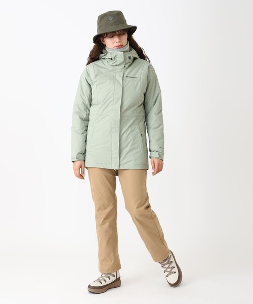 Columbia(コロンビア)の「防水 防寒 Columbia/ウィメンズ ハイクバウンドll ロング インサレーテッド ジャケット/コロンビア(その他アウター・レディース・ブルー/グリーン/ブラック・XL/L/S/M)」の18枚目の写真