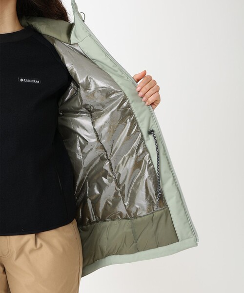 Columbia(コロンビア)の「防水 防寒 Columbia/ウィメンズ ハイクバウンドll ロング インサレーテッド ジャケット/コロンビア(その他アウター・レディース・ブルー/グリーン/ブラック・XL/L/S/M)」の7枚目の写真