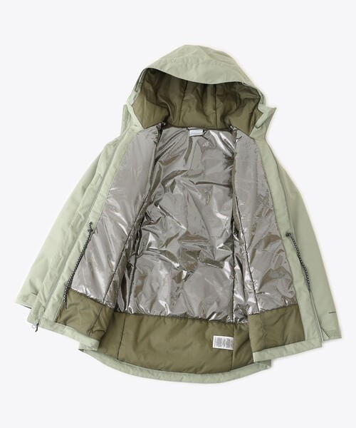 Columbia(コロンビア)の「防水 防寒 Columbia/ウィメンズ ハイクバウンドll ロング インサレーテッド ジャケット/コロンビア(その他アウター・レディース・ブルー/グリーン/ブラック・XL/L/S/M)」の8枚目の写真