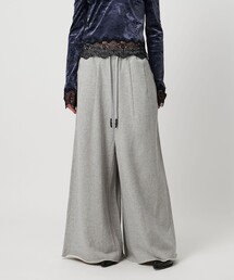 ASTRAET | ＜ASTRAET＞ウラケ ワイド トラックパンツ(スウェットパンツ)