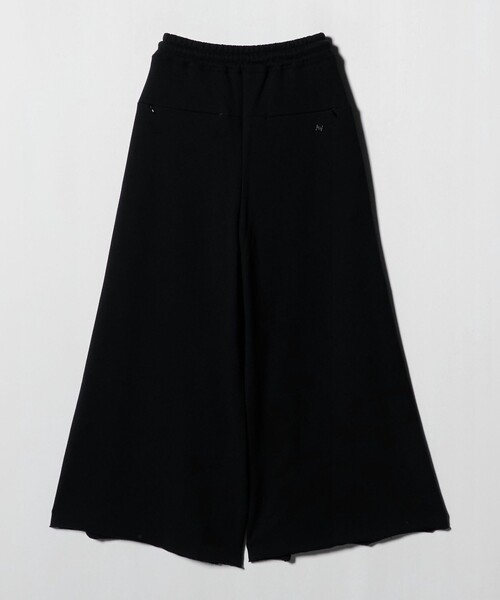 ASTRAET（アストラット）の「＜ASTRAET＞ウラケ ワイド トラックパンツ（スウェットパンツ・レディース・ライトグレー/ブラック・0/1）」の19枚目の写真