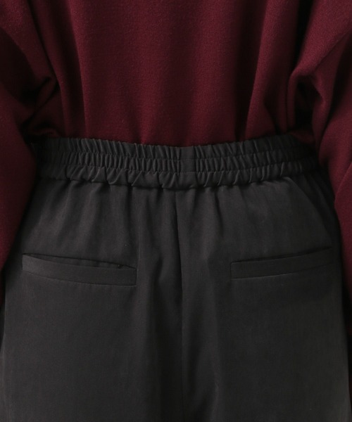 BAYFLOW（ベイフロー）の「[とろみ感のある素材]フィブリルラップパンツ（その他パンツ・レディース・カーキ/ブラック・FREE）」の15枚目の写真