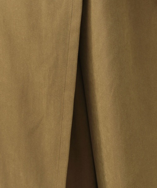 BAYFLOW（ベイフロー）の「[とろみ感のある素材]フィブリルラップパンツ（その他パンツ・レディース・カーキ/ブラック・FREE）」の21枚目の写真