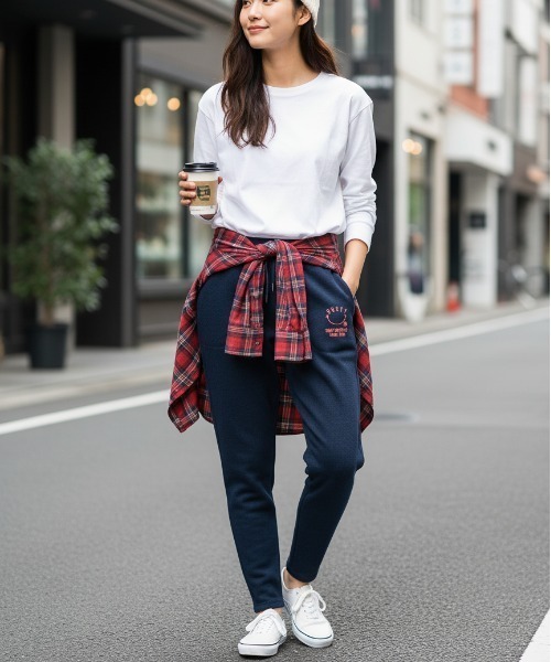RUSTY(ラスティ)の「【RUSTY/ラスティー】レディースニットフリースパンツ/スウェットパンツ(スウェットパンツ・レディース・ホワイト/ネイビー/チャコール・LARGE/MEDIUM)」の19枚目の写真