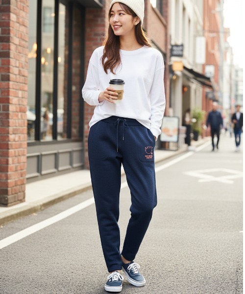 RUSTY(ラスティ)の「【RUSTY/ラスティー】レディースニットフリースパンツ/スウェットパンツ(スウェットパンツ・レディース・ホワイト/ネイビー/チャコール・LARGE/MEDIUM)」の22枚目の写真
