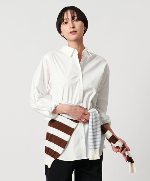 UNITED ARROWS オフホワイト 長袖シャツ FREE UNITED ARROWS オフホワイト 長袖シャツ FREE UNITED ARROWS 「UNITED