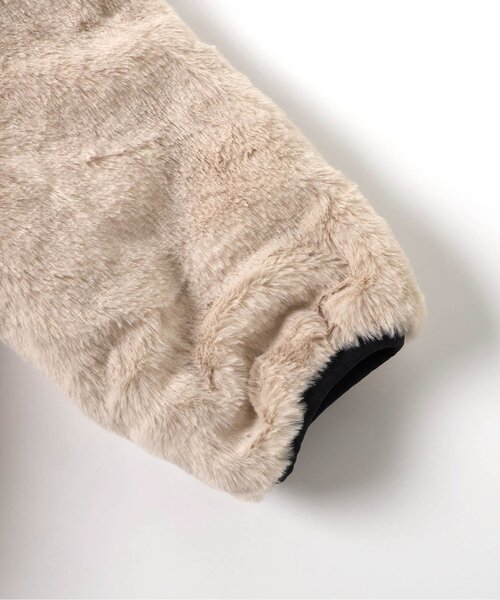 apres les cours（アプレレクール）の「【WEB限定/ジュニア対応】ファーリバーシブルアウター（テーラードジャケット・キッズ・ピンク/その他3/ラベンダー・80/90/100/110/120/130/140）」の10枚目の写真