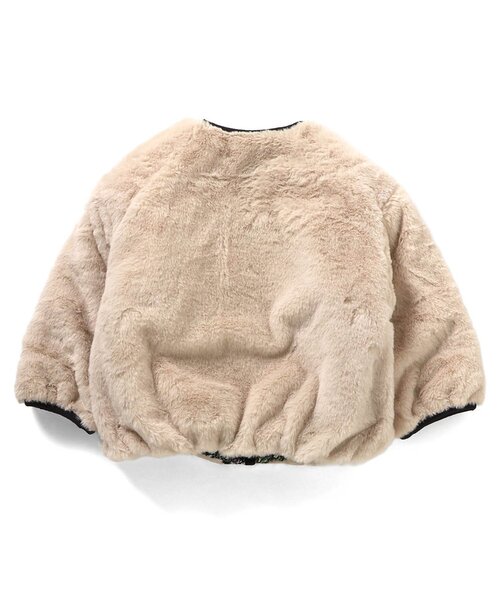 セール】【WEB限定/ジュニア対応】ファーリバーシブルアウター