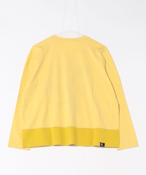 SUPER HAKKA（スーパーハッカ）の「ブルームインデックス刺繍長袖カットソー（Tシャツ/カットソー・レディース・オフホワイト/イエロー/ブラック・FREE）」の4枚目の写真