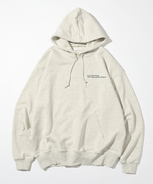 Firsthand（ファーストハンド）の「MA Firsthand/マ ファーストハンド MA ベーシックロゴ刺繍 プルオーバーフーディ / 裏毛 / リラックスフィット（パーカー・メンズ・オリーブ/ブラック/グレー/オフホワイト・MEDIUM/LARGE）」の6枚目の写真