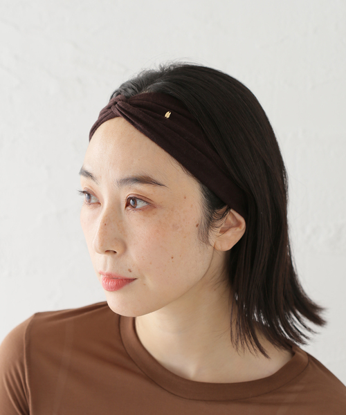 IENA(イエナ)の「IRIS47/イリスフォーセブン turban ターバン HB157(その他ヘアアクセサリー・レディース・ブラック/ブラウン・FREE)」の9枚目の写真
