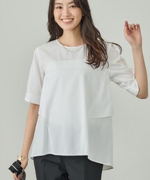 INDIVI | 【UVケア】バックデザインブラウス(シャツ/ブラウス)