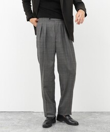 NOLLEY’S | 《SOLOTEX》ストレッチサキソニー/NSN2タックスラックス/ベルトレス/サイドアジャスター/25AW(スラックス)