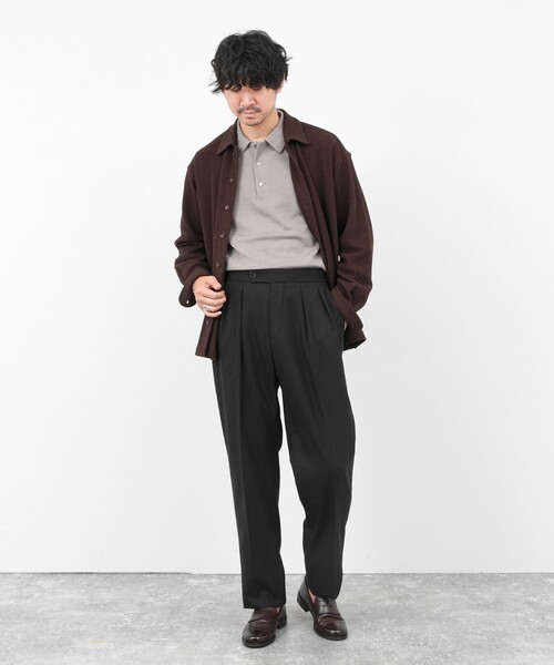 セール】《SOLOTEX》ストレッチサキソニー/NSN2タックスラックス