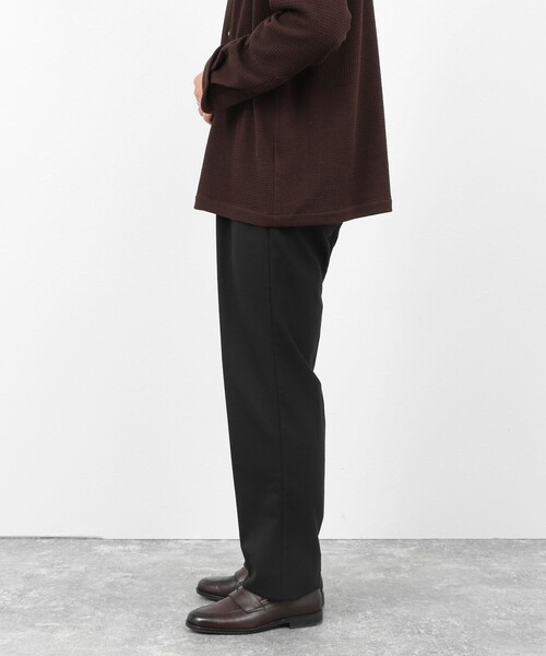 NOLLEY’S（ノーリーズ）の「《SOLOTEX》ストレッチサキソニー/NSN2タックスラックス/ベルトレス/サイドアジャスター/25AW（スラックス・メンズ・チャコールグレー/グレー系その他/ブラック・L/M/S/XL）」の11枚目の写真