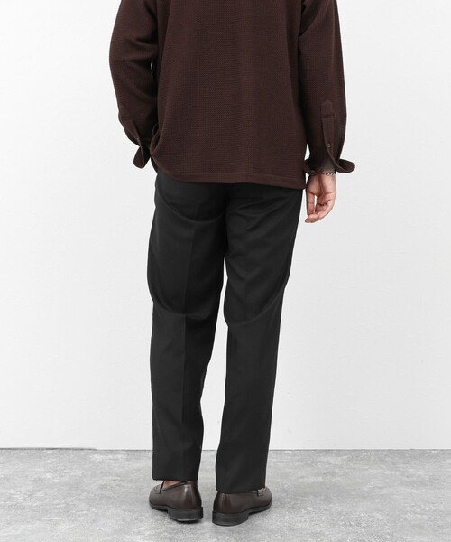 NOLLEY’S（ノーリーズ）の「《SOLOTEX》ストレッチサキソニー/NSN2タックスラックス/ベルトレス/サイドアジャスター/25AW（スラックス・メンズ・チャコールグレー/グレー系その他/ブラック・L/M/S/XL）」の12枚目の写真