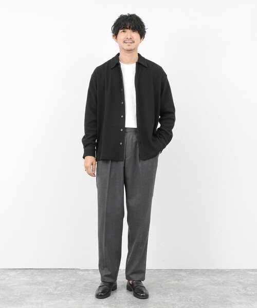 NOLLEY’S（ノーリーズ）の「《SOLOTEX》ストレッチサキソニー/NSN2タックスラックス/ベルトレス/サイドアジャスター/25AW（スラックス・メンズ・チャコールグレー/グレー系その他/ブラック・L/M/S/XL）」の19枚目の写真