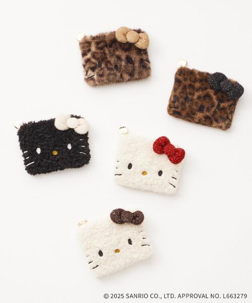 ハローキティ】フラット型ふわふわポーチ（ポーチ）｜OPAQUE.CLIP