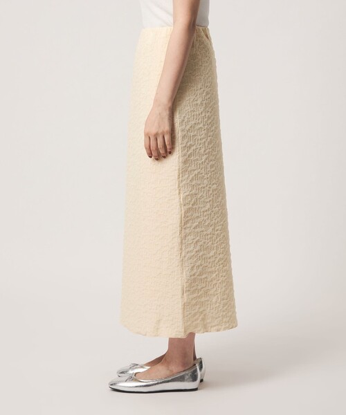 A DAY IN THE LIFE UNITED ARROWS(アデイインザライフユナイテッドアローズ)の「ポコポコ タイトスカート <A DAY IN THE LIFE>(スカート・レディース・ブラック/ダークブラウン/オフホワイト・FREE)」の7枚目の写真