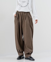 refinedworks | 【refinedworks】きれいめ にも  カジュアル にもハマる 裾タックパンツ！(その他パンツ)