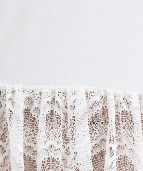 DRESKIP（ドレスキップ）の「裾フリルレイヤードトップス（Tシャツ/カットソー・レディース・ホワイト系8/ホワイト系6/オフホワイト・04/03/02/01）」の11枚目の写真