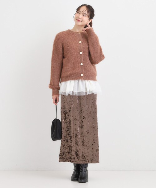 DRESKIP（ドレスキップ）の「裾フリルレイヤードトップス（Tシャツ/カットソー・レディース・ホワイト系8/ホワイト系6/オフホワイト・04/03/02/01）」の14枚目の写真