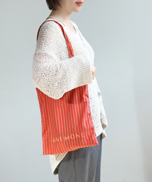 ANEMONE（アネモネ）の「アソート柄ロゴトートバッグ（トートバッグ・レディース・ブルー/ライトピンク/レッド/ライトグレー・FREE）」の4枚目の写真