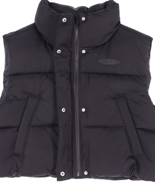 ANAP（アナップ）の「ナイロン ファイバー ダウン ショート ベスト（ベスト・レディース・ブラウン/ブラック・F）」の17枚目の写真