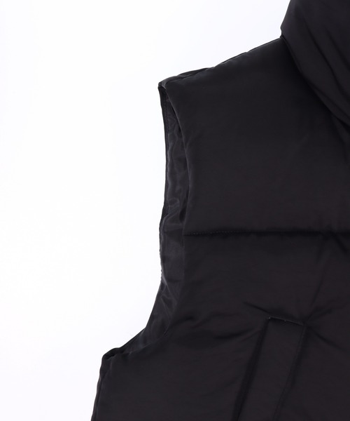 ANAP（アナップ）の「ナイロン ファイバー ダウン ショート ベスト（ベスト・レディース・ブラウン/ブラック・F）」の21枚目の写真