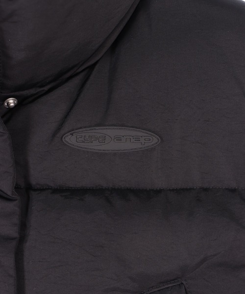 ANAP（アナップ）の「ナイロン ファイバー ダウン ショート ベスト（ベスト・レディース・ブラウン/ブラック・F）」の22枚目の写真