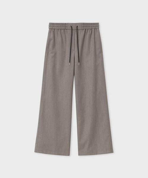 Paul Smith（ポールスミス）の「ウィメンズ ウールフランネル ワイドパンツ / 255055 255T（その他パンツ・レディース・ワインレッド/グレイッシュベージュ/グレー・40）」の3枚目の写真