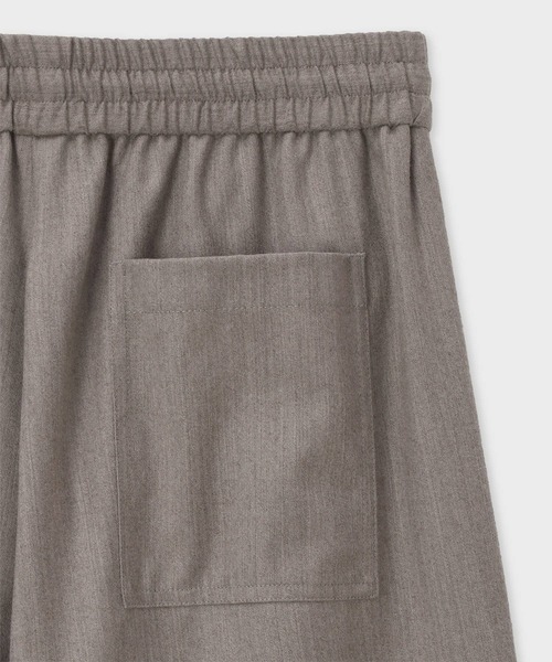 Paul Smith（ポールスミス）の「ウィメンズ ウールフランネル ワイドパンツ / 255055 255T（その他パンツ・レディース・ワインレッド/グレイッシュベージュ/グレー・40）」の9枚目の写真