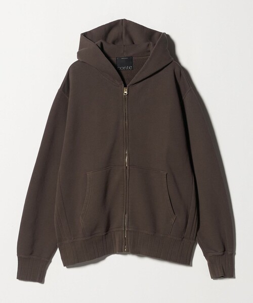 セール】＜conte＞コットン ジップ パーカー（パーカー）｜conte